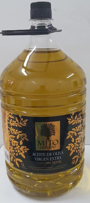 Aceite de oliva 5 litros MITO DORADO