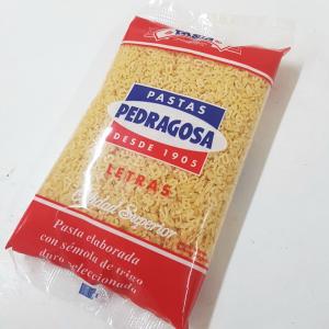 Letras PEDRAGOSA 250 Grs