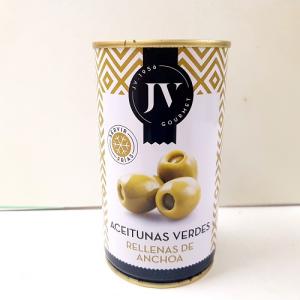Olivas verdes rellenas anchoa JV