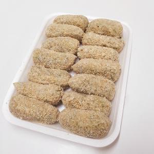 Croquetes cassolanes espinacs i formatge de cabra