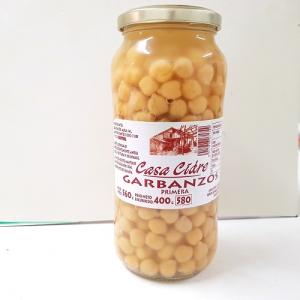 Garbanzo cocidos extra CASA CIDRE. 500 grs