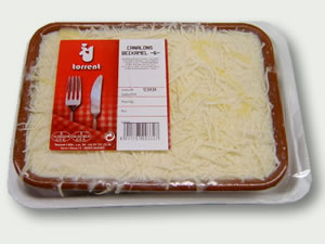 Canelones con bechamel (6 ud.)