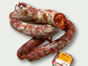 Chorizo ibérico bellota herradura