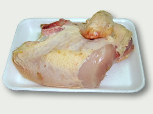 1/4 pechuga de gallina
