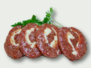 Hamburguesas ternera con queso