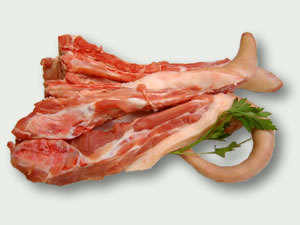 Rabos cerdo
