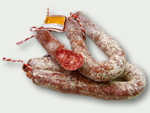 Salchichón ibérico bellota herradura