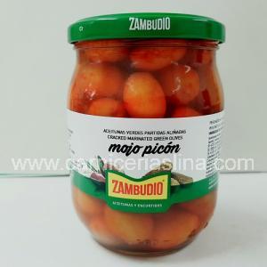 Olivas verdes mojo picón ZAMBUDIO