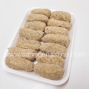 Croquetes cassolanes espinacs i formatge de cabra