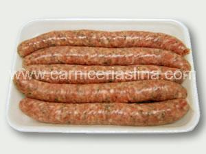 Botifarra de pollastre amb julivert.