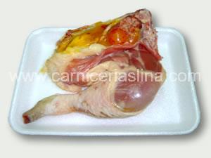 1/4 Muslo de gallina
