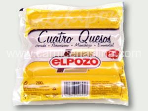 Salchichas 4 quesos ELPOZO